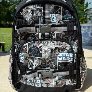 Pottery Barn Star Wars Comics Glow-in-the-Dark Large Backpack
